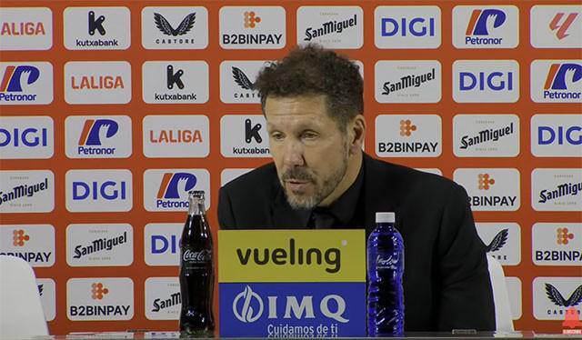 西蒙尼:除了少数强队,几乎所球队客场作战都会遇到问题