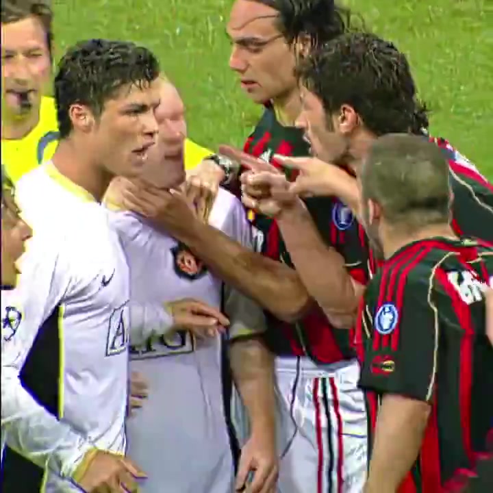 欧冠经典AC米兰VS曼联