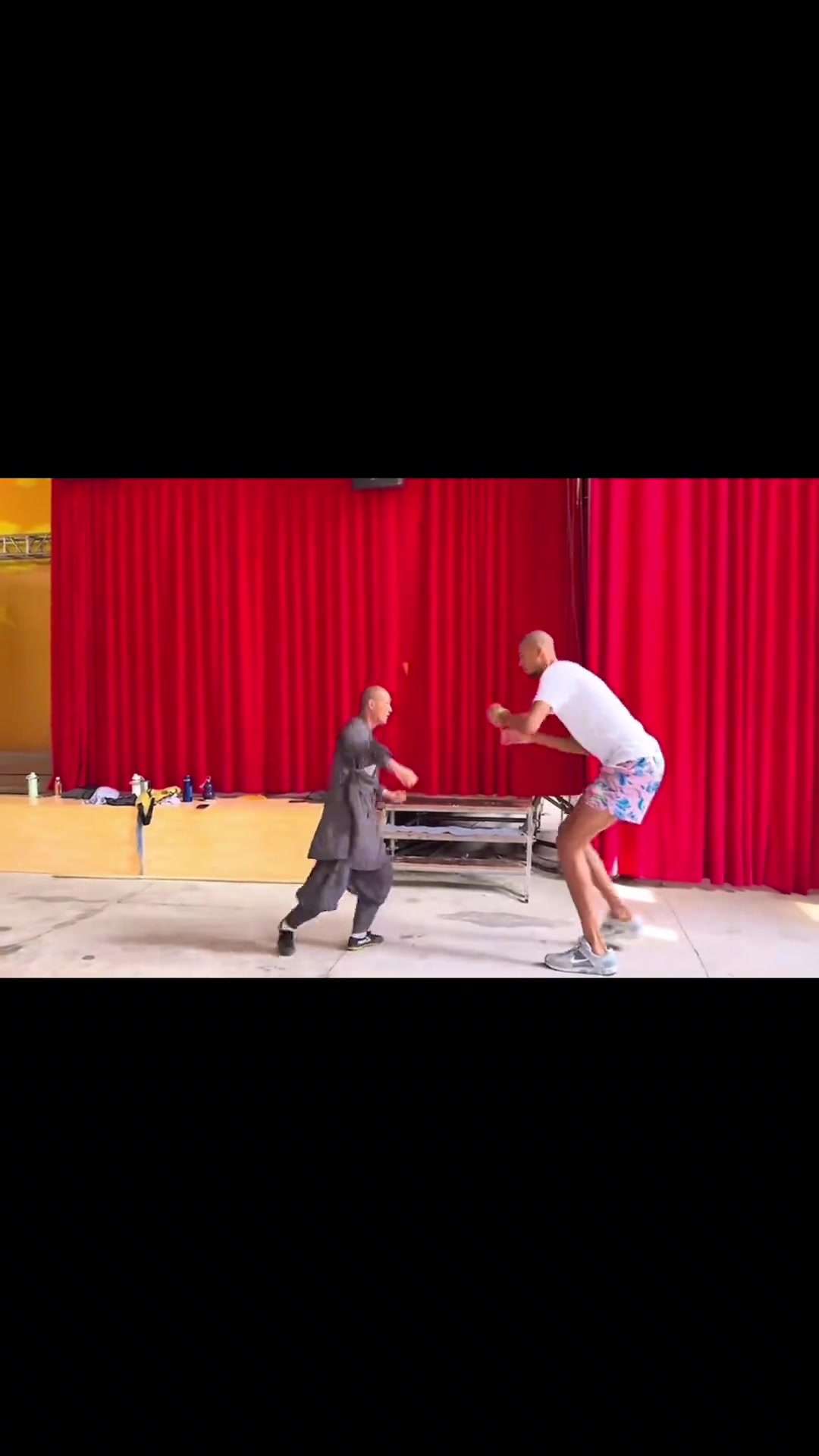 文班亚马不愧是少林寺第一个高僧