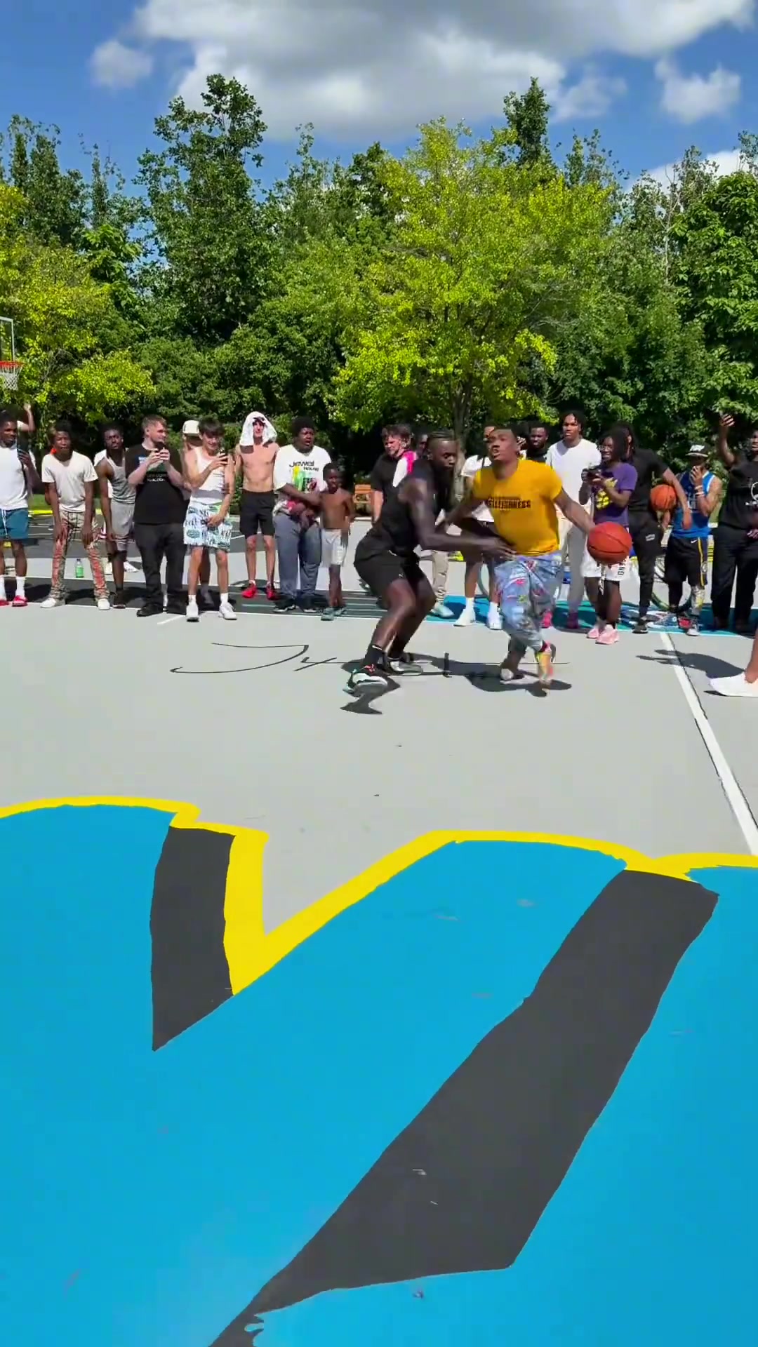 打嗨了史蒂芬森野球场狂虐路人