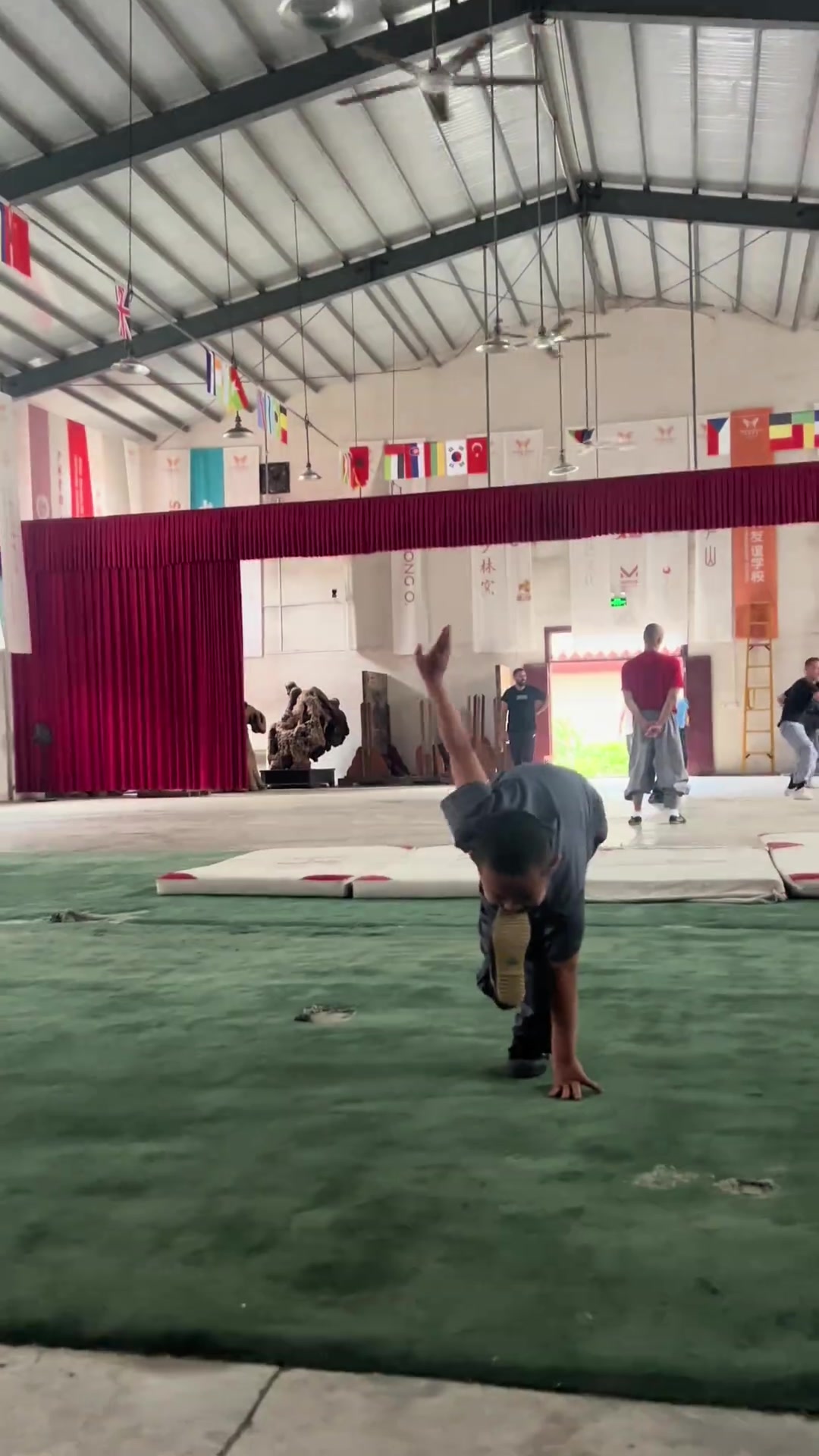 少林寺童子功震惊文班小孩哥半年后不知我师弟NBA打怎样了