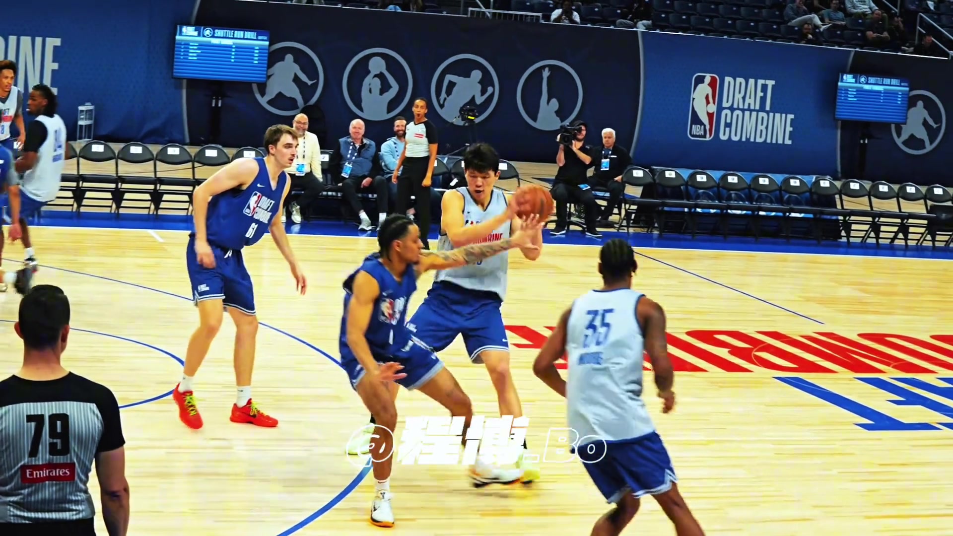 这不比开拓者那几个内线强杨瀚森这手妙传真有约基奇内味儿