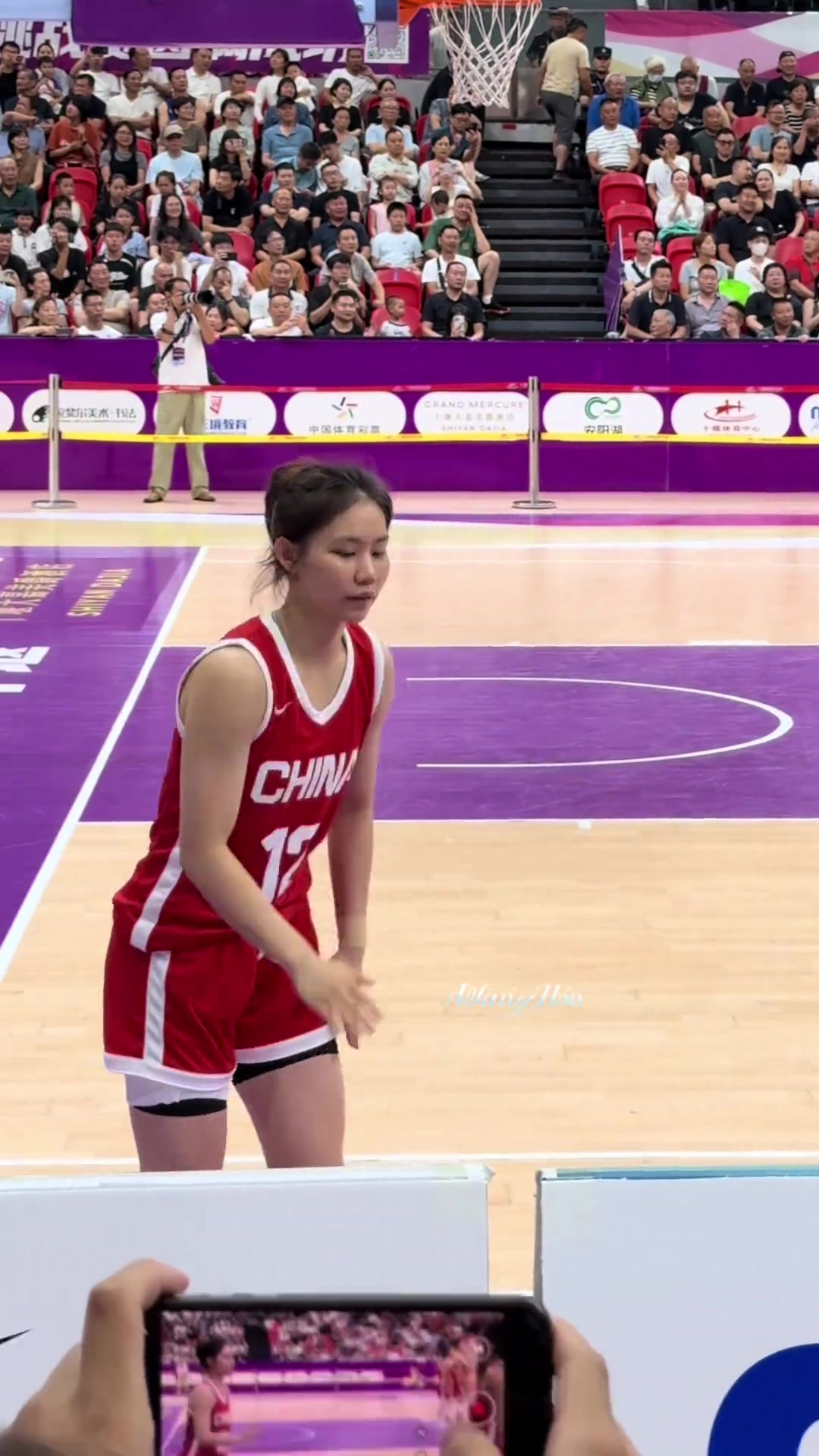 女篮青年队的董一诺也是个高颜值美女啊