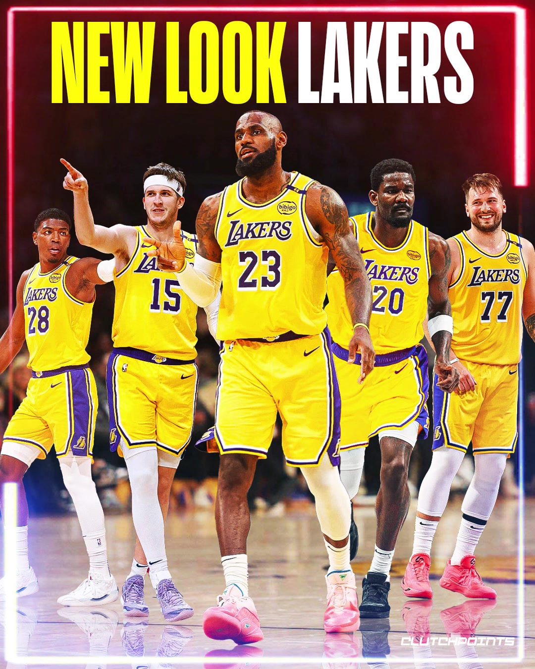 收获状元中锋湖人新赛季潜在首发实力不俗在季后赛能走多远