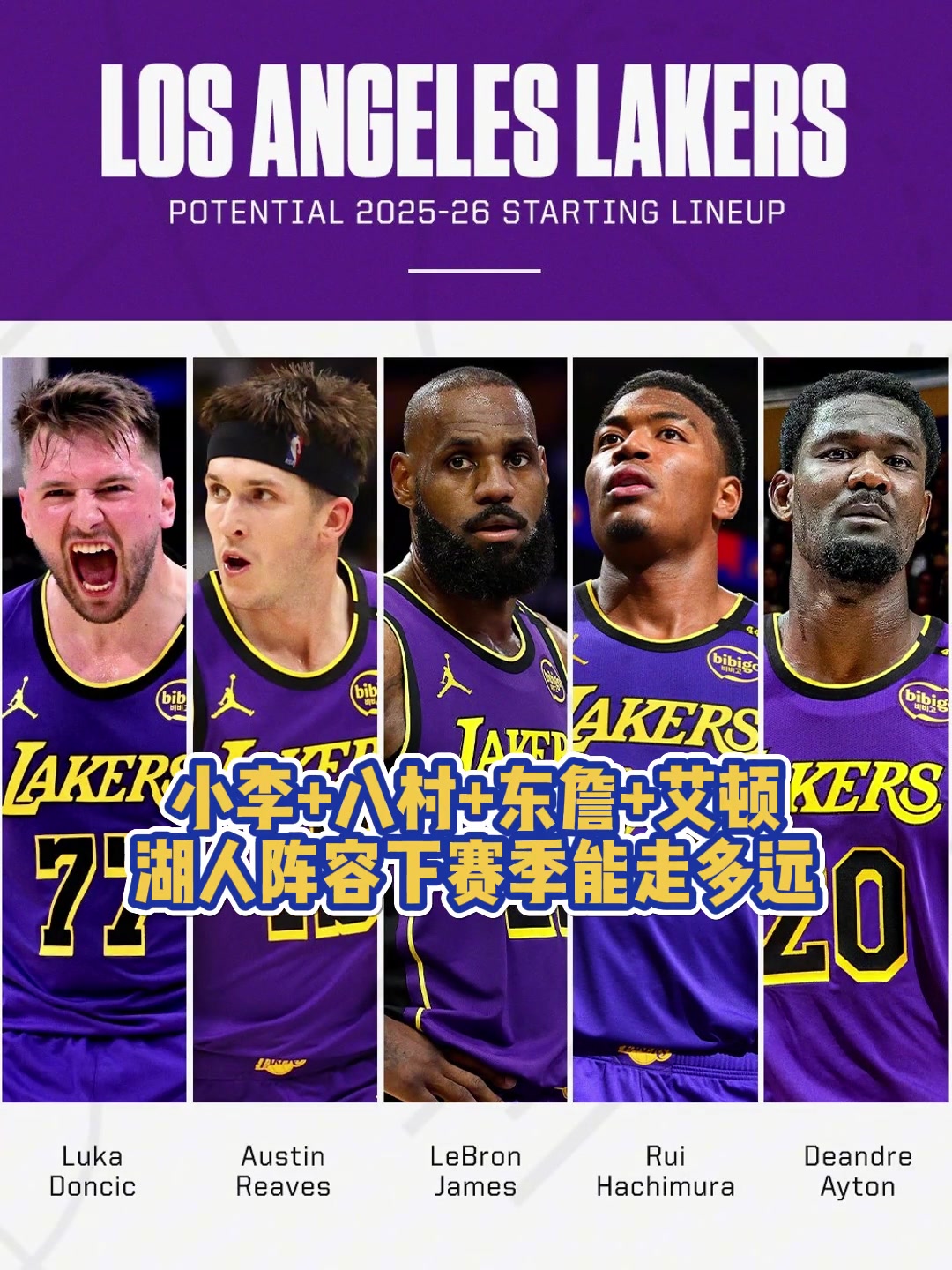 艾顿加盟湖人这个阵容下赛季能走多远