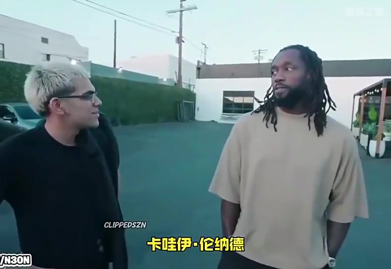 啊贝弗利登哥小卡是我见过最勤奋的球员老詹是天赋太NB