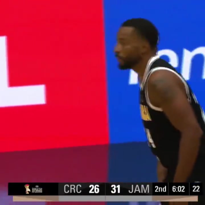 诺曼-鲍威尔代表牙买加出战美洲区预选赛三分9中5砍下34分