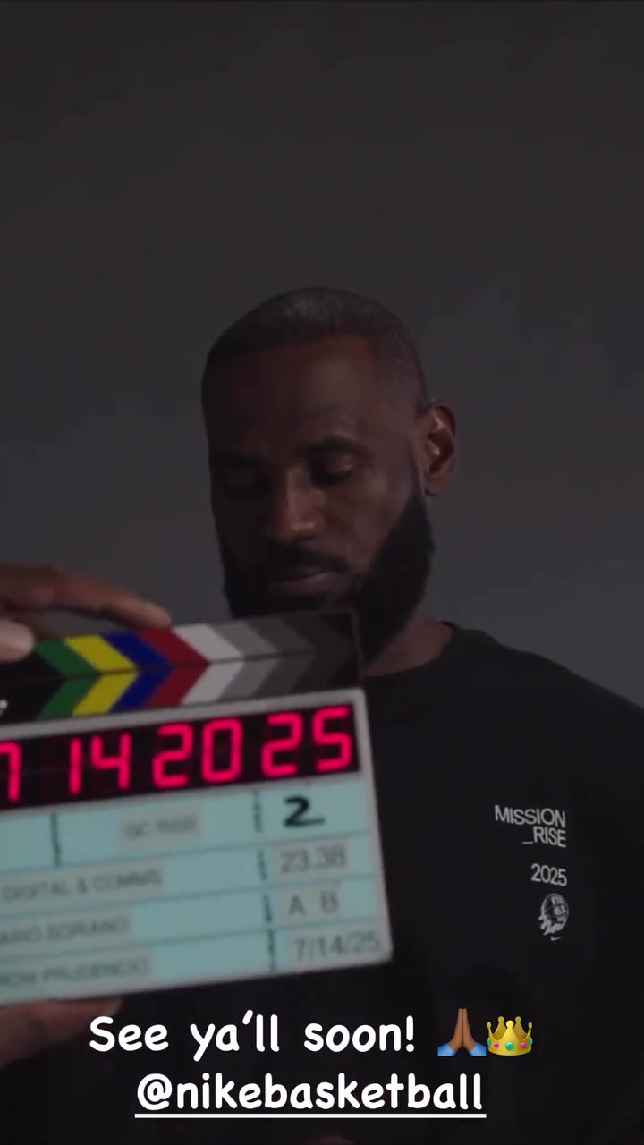 官宣中国行詹姆斯喊话中国小球员你们准备好了吗让我看看