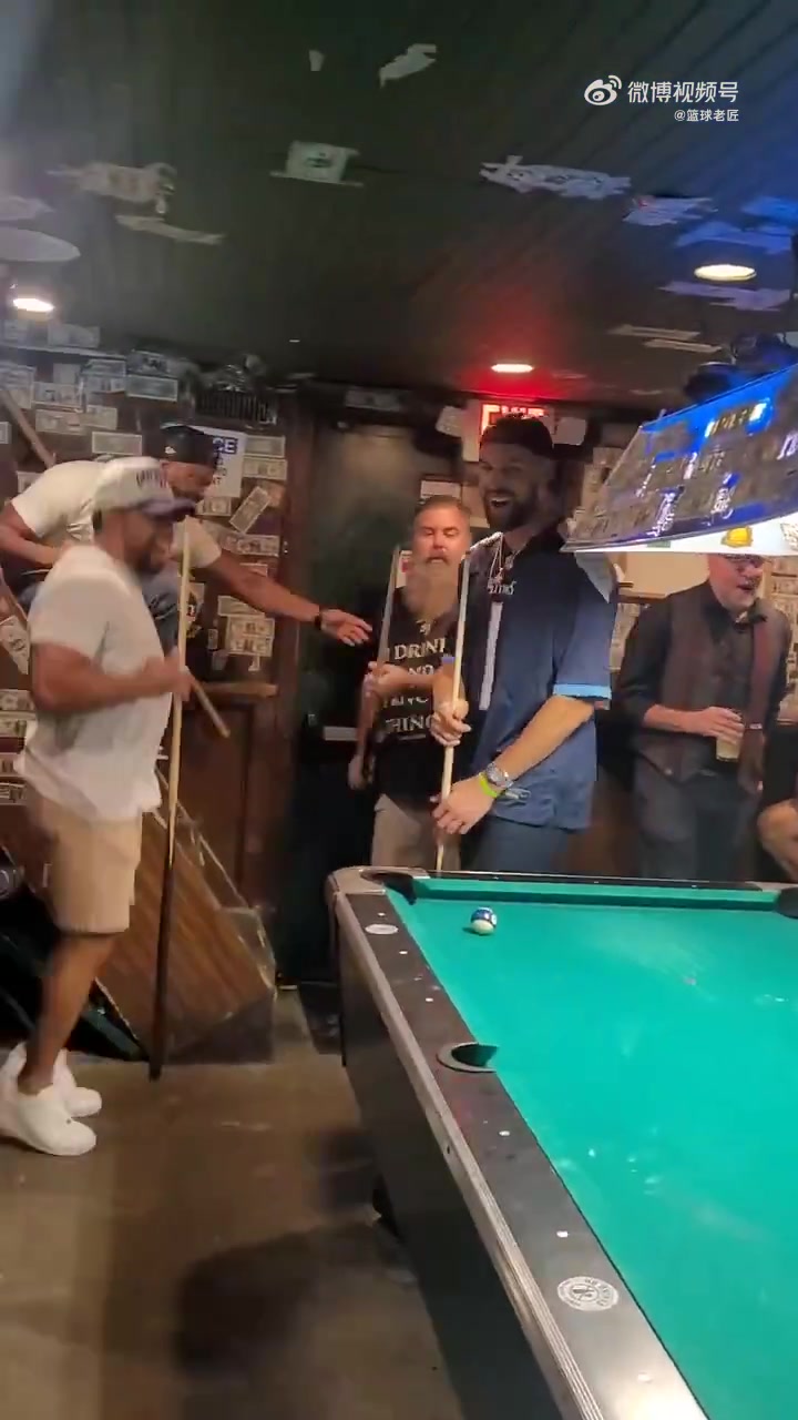 克莱这台球水平看着有点东西