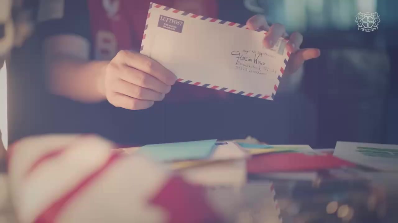 有心了勒沃库森官方给维尔茨的一封离别信