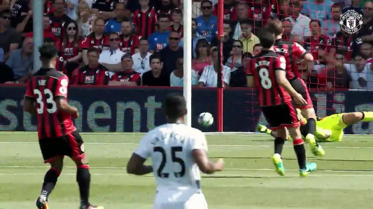 伊布在曼联效力的唯一一个完整赛季攻入28球并赢得三座奖杯