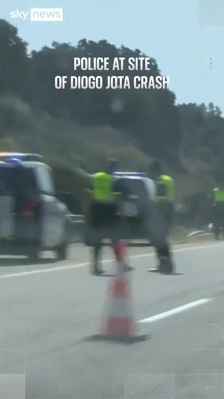 天空体育若塔车祸现场视频完整展示了该地环境