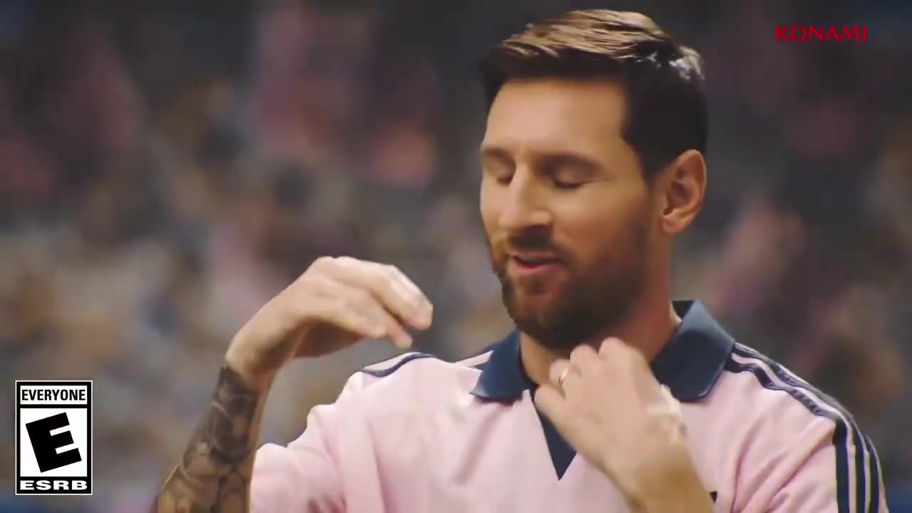 官方认证的传承梅西亚马尔内马尔联名的游戏广告