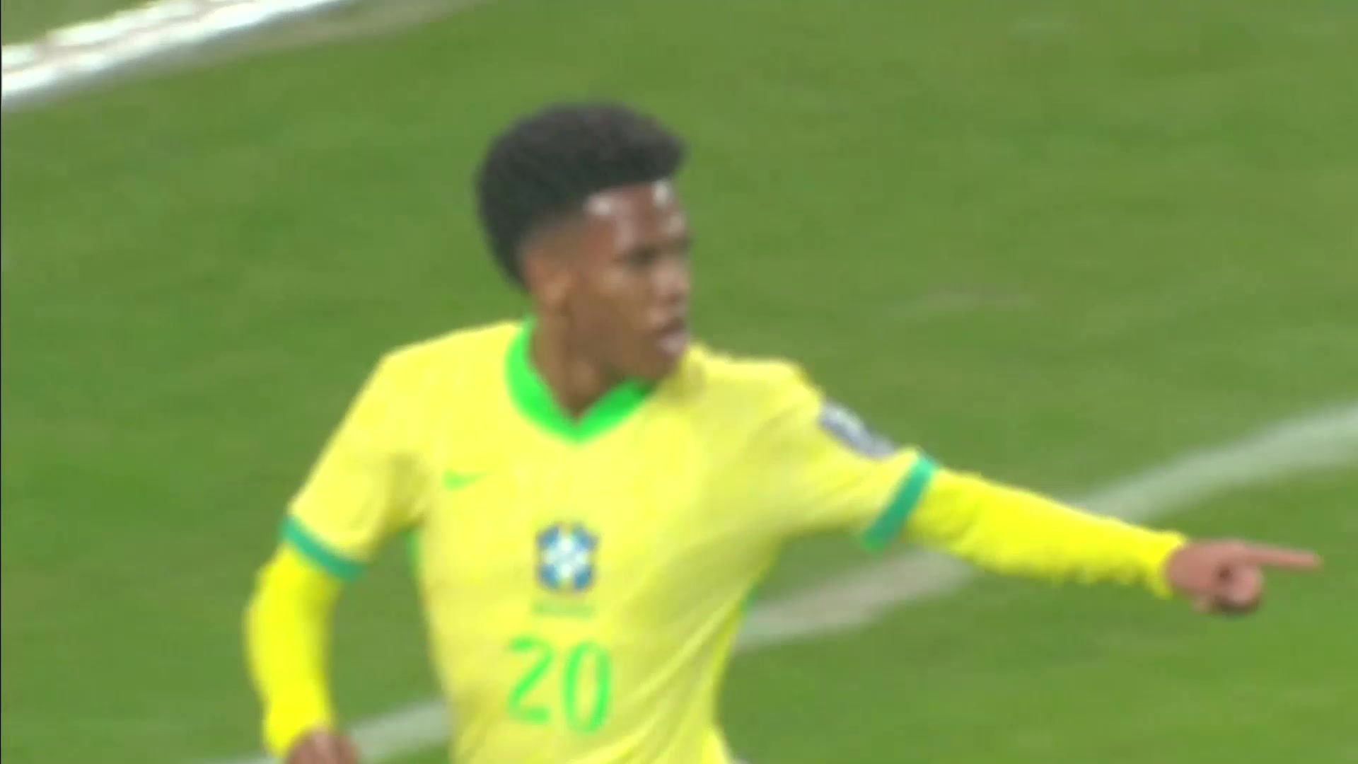 吉马良斯直塞太妙了埃斯特旺推射得手巴西1-0韩国