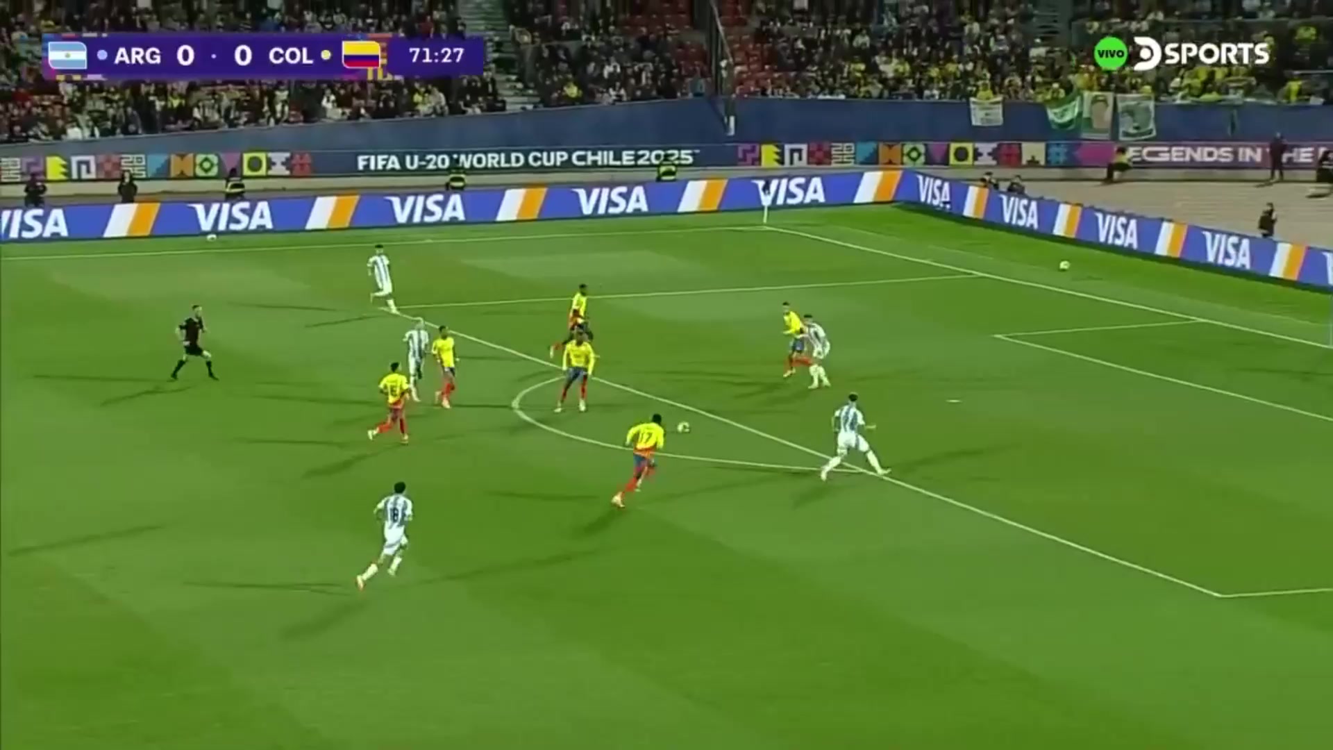 19岁天才西尔维蒂连续3场淘汰赛破门阿根廷取得领先