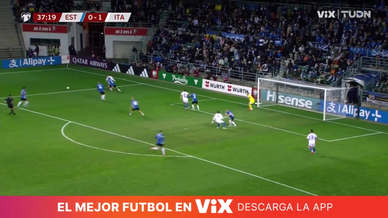 意大利2-0再下一城奥尔索里尼助攻雷特吉破门