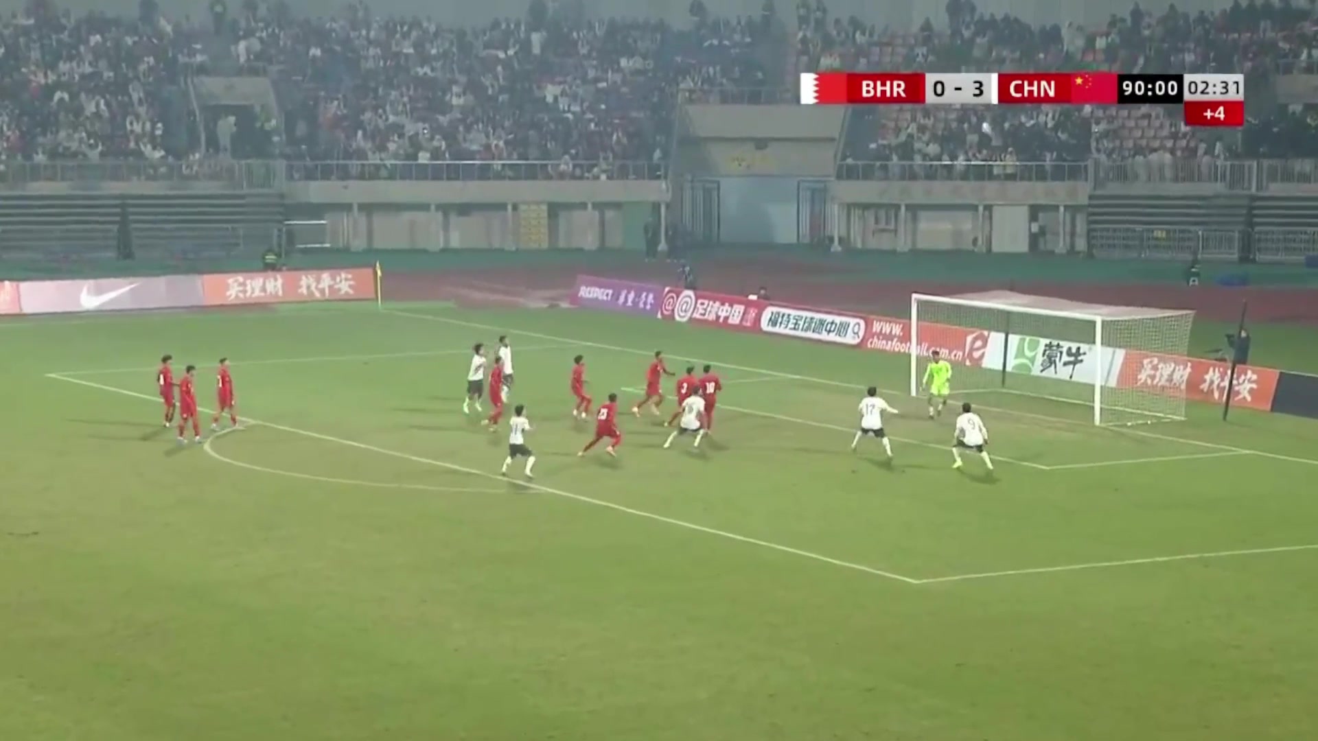 谢晋爆射中框张柏霖二点停球虚晃再下一城